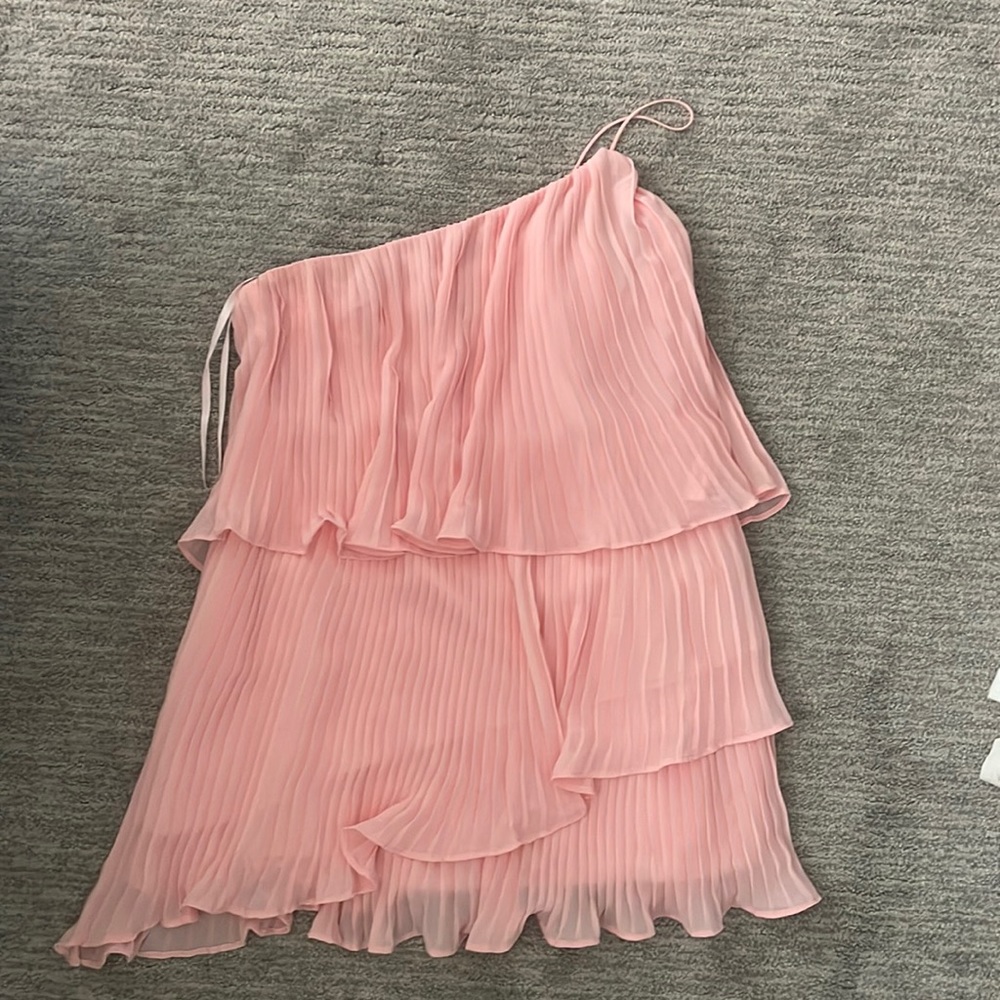 NBD Revolve one shoulder dress